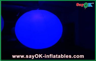 Rental Bisnis Luar Ruangan Inflatable Dekorasi, bulat Bola Inflatable Lampu Led