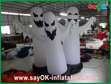 Inflatable Halloween Dekorasi Hari Libur 12 Warna Dipimpin Pencahayaan Untuk Halloween