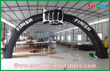Halloween Inflatable Archway 6m X 3m Inflatable Finish Arch, Finishing Line Arch Untuk Acara