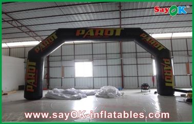 Event 6m x 3m Inflatable Arch Finishing Line Arch Komersial Portable