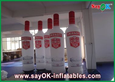 Iklan 3 - 6 m Botol Anggur Inflatable Dengan Logo Percetakan