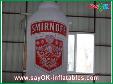 Iklan 3 - 6 m Botol Anggur Inflatable Dengan Logo Percetakan