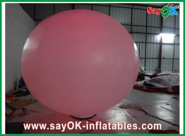 2 meteran Inflatable Pencahayaan Dekorasi, Inflatable Cahaya Balon dengan tanah Bola