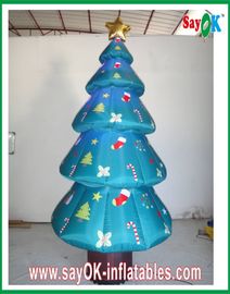 210D Inflatable Natal Dekorasi / Inflatable Pohon Natal