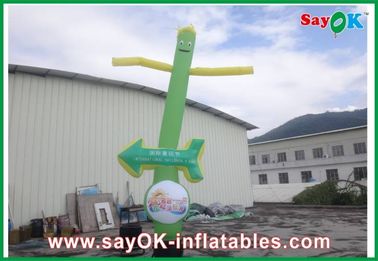 Periklanan Inflatable Air Dancer Man Rip-Stop Inflatable Dancing Man Dengan Pemberian Arah, Inflatable Air Tube Man