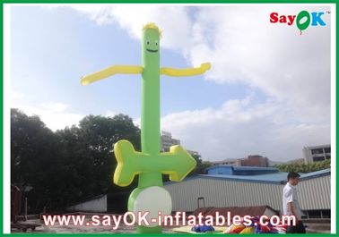Periklanan Inflatable Air Dancer Man Rip-Stop Inflatable Dancing Man Dengan Pemberian Arah, Inflatable Air Tube Man