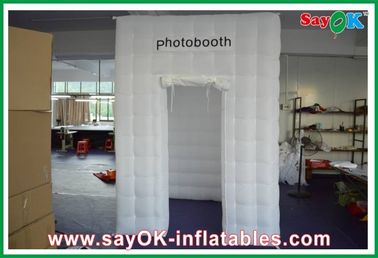 Inflatable Photo Studio Oxford Cloth Inflatable Photo Booth Dengan Pencahayaan Led Untuk Mengambil Gambar