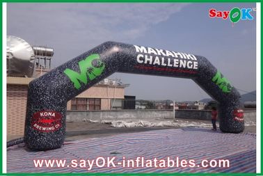Besar Inflatable Arch PVC Tahan Lama Untuk Kampanye Iklan / Events