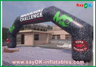 Besar Inflatable Arch PVC Tahan Lama Untuk Kampanye Iklan / Events