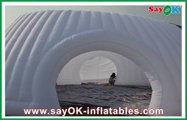Tenda Pesta Pernikahan Raksasa Luar Ruangan Tiup Kain Oxford Tenda Udara Tiup, Diameter 5m Tenda Udara Untuk Berkemah