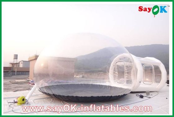 Dome Tenda Inflatable Komersial Inflatable Transparan Bubble Camping Tent Untuk Ourdoor