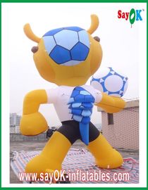 Permainan Olahraga Karakter Kartun Inflatable H3 - 8m PVC Karakter Kartun Maskot Berwarna-warni Untuk Pesta Ulang Tahun