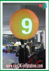 Disesuaikan Diameter 0.8m Inflatable Backpack Balon pink Untuk Iklan
