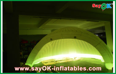Tenda Klub Malam Berkualitas Tinggi Berkemah Tenda Udara Tiup Pencahayaan Led Dengan RoHS Kain Oxford 210D