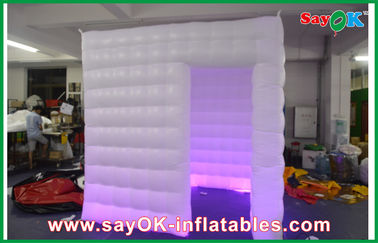 Inflatable Photo Booth Enclosure Safe Waterproof Mobile Photo Booth White Oxford Cloth / Dilapisi PVC