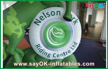 Iklan tinggi 3m - 8m inflatable Karakter kartun inflatable, acara PVC / Oxford kain kuda