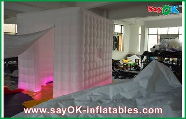 Inflatable Led Photo Booth Indoor Inflatable Mobile Photo-Mengambil Booth Lingkungan Peduli