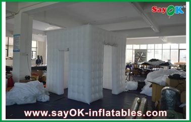 Inflatable Photo Booth Enclosure Serbaguna Photo Studio / Upacara Pernikahan Inflatable Photo Booth Dengan 2 Pintu