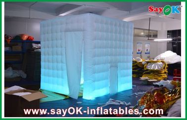 Inflatable Party Decoration Led Lighting Inflatable Photo Booth, Exhibition Blow Up Photo Booth