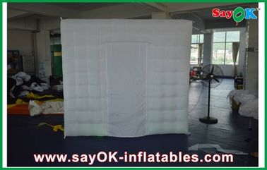 Inflatable Party Tent Portable Inflatable Photo Booth Serbaguna Satu Pintu Depan Untuk Pesta Pernikahan