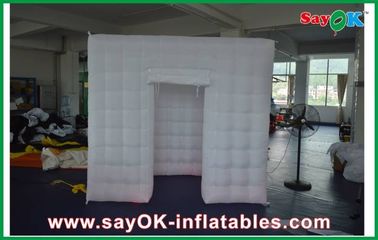 Inflatable Party Tent Portable Inflatable Photo Booth Serbaguna Satu Pintu Depan Untuk Pesta Pernikahan