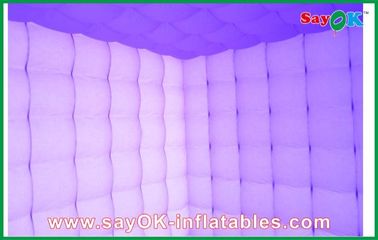 Inflatable Photo Booth Enclosure 2.4 X 2.4 X 2.5m Inflatable Mobile Photobooth Blow-Up Tent Dengan Logo Kamera