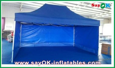 Tenda Kanopi Luar Ruangan Aluminium / Rangka Besi Gazebo Penggantian Kanopi 3 X 4.5m Dengan 3 Dinding Samping