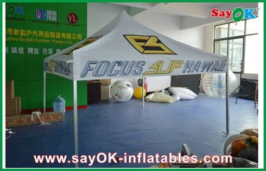 3 x 3m Pop-up Folding Tent Dengan Perusahaan Logo Rangka Baja