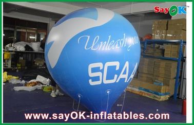0.18mm PVC Inflatable Balon Helium Disesuaikan Untuk Acara terbuka