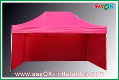 Tenda Kanopi Acara Tenda Lipat Profesional Kain Oxford 210D Dengan 3 Dinding Samping Tahan Api