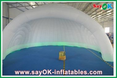 Outdoor Inflatable Dome Tenda Geodesic Dome Tenda Camping Diameter 5M Inflatable Air Tenda Tahan Lama 210D Kain Oxford