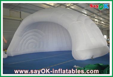 Outdoor Inflatable Dome Tenda Geodesic Dome Tenda Camping Diameter 5M Inflatable Air Tenda Tahan Lama 210D Kain Oxford
