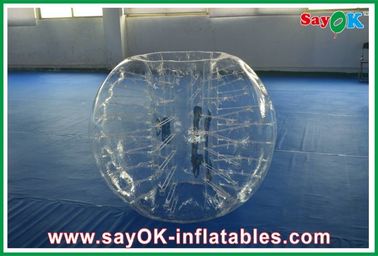 Transparan Durable Inflatable Bumper Bola Diameter 2M Untuk Olahraga Permainan