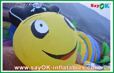 0.55mm PVC Inflatable Bounce, Logo Percetakan Inflatable Bouncy Puri