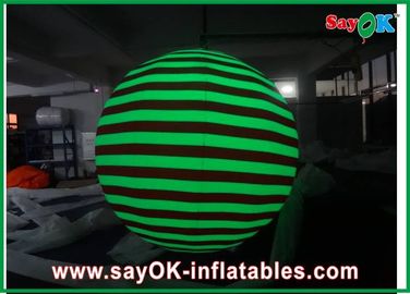 Led Pencahayaan Inflatable Pencahayaan Dekorasi Gantung Bola CE / UL Blower