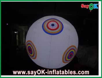 Logo Percetakan Inflatable Pencahayaan Hanging Bola Untuk Upacara Pernikahan / Tahap Dekorasi