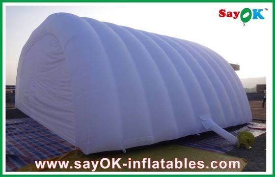 Pameran Proyeksi Kain Tenda Udara Inflatable Planetarium Mobile Tenda Inflatable Dome