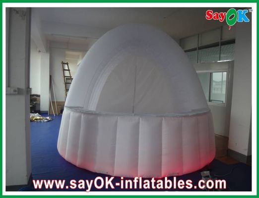 Tenda Kerja Inflatable Led Pencahayaan Putih Bar Inflatable awet Untuk Perayaan Pernikahan Tenda Inflatable Terbaik