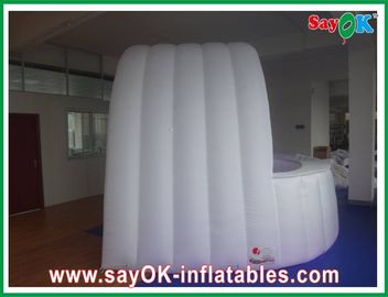 Dipimpin Pencahayaan Putih Inflatable Bar Durable Untuk Perayaan Pernikahan