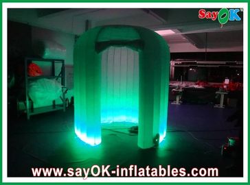 Tenda Pesta Inflatable OEM Diameter 3m Photo Booth Bulat Untuk Iklan