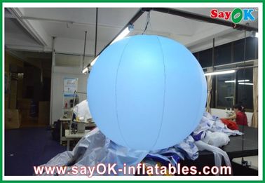 Warna-warni Partai Inflatable Lighting Decoration, Diameter 2m Inflatable Light Ball