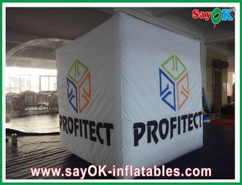 Partai Oxford Cloth Custom Inflatable Products, Advertsing Inflatable Cube