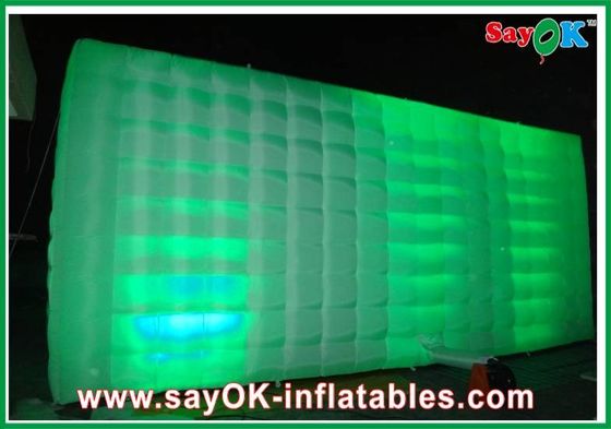 L10 X W10m tenda keluarga kembung dengan lampu led untuk klub malam acara promosi iklan