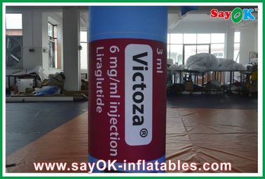 Nylon Kain Kustom Inflatable Produk Dengan Logo Percetakan Untuk Promosi