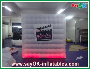 Inflatable Photo Studio Square Inflatable Photobooth Dengan Logo Perusahaan Untuk Fotografi