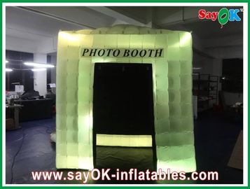 Inflatable Photo Studio Logo Printing Inflatable Blow-Up Photobooth Untuk Photostudio Dengan Atap Bernada