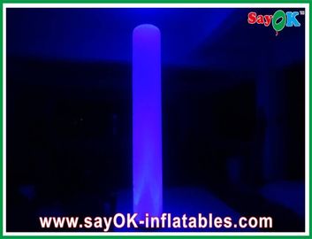 Upacara Pernikahan Inflatable Pencahayaan Dekorasi Tinggi 2.5m Colorful