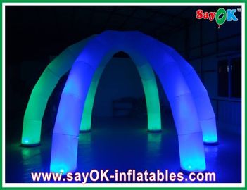 UL Bersertifikat Blower Inflatable Led Lampu Tenda Diameter 5m Untuk Partai