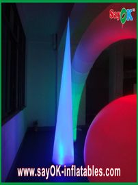 190T Nylon Kain Inflatable Led Lampu Dekorasi Pernikahan Dengan CE UL Blower