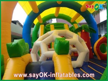 Komersial Raksasa Bounce Castle House Warna Inflatable Jump House untuk Anak-anak Fun
